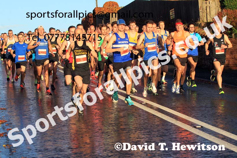 Brampton to Carlisle 10 Mile Road Race, 2022 Brampton to Carlisle 10 Mile Road Race, Sunday, Nov. 20th. Photo:  David T. Hewitson/Sports for All Pics